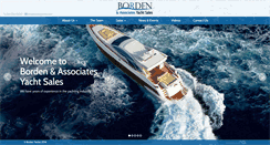 Desktop Screenshot of bordenyachts.com