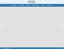Tablet Screenshot of bordenyachts.com